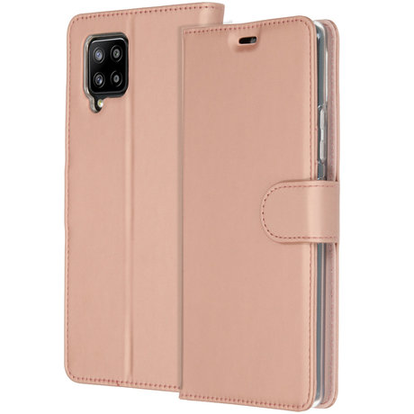 Accezz Wallet Softcase Booktype Samsung Galaxy A42 - Rosé Goud (D)