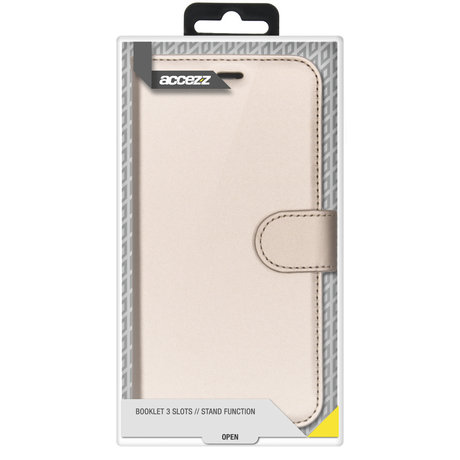 Accezz Wallet Softcase Booktype Samsung Galaxy A72 - Goud (D)