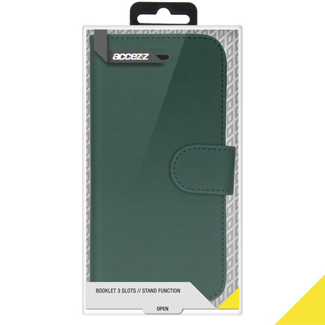 Accezz Wallet Softcase Booktype Samsung Galaxy S21 - Groen (D)