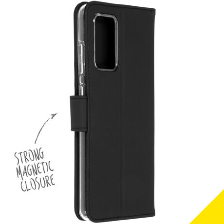 Accezz Wallet Softcase Booktype Galaxy A52(s) (5G/4G) - Zwart (D)