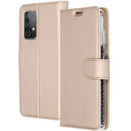 Accezz Wallet Softcase Booktype Galaxy A52(s) (5G/4G) - Goud (D)