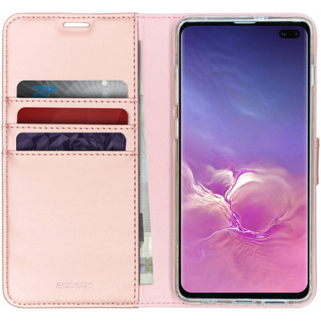 Accezz Wallet Softcase Booktype Samsung Galaxy S10 Plus (D)