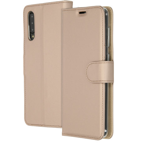 Accezz Wallet Softcase Booktype Samsung Galaxy A50 / A30s - Goud (D)