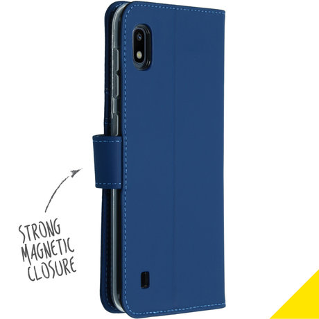 Accezz Wallet Softcase Booktype Samsung Galaxy A10 - Blauw (D)