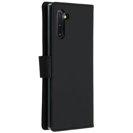 Accezz Wallet Softcase Booktype Samsung Galaxy Note 10 - Zwart (D)