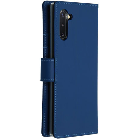 Accezz Wallet Softcase Booktype Samsung Galaxy Note 10 - Blauw (D)