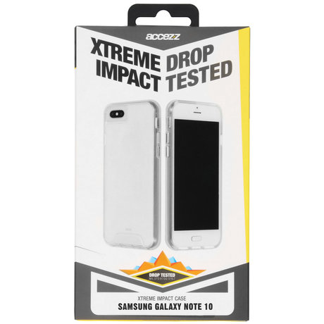 Accezz Xtreme Impact Backcover Samsung Galaxy Note 10 - Transparant (D)