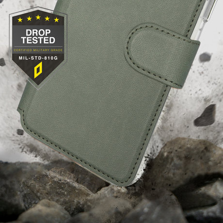 Accezz Xtreme Wallet Booktype Samsung Galaxy S21 FE - Lichtgroen (D)