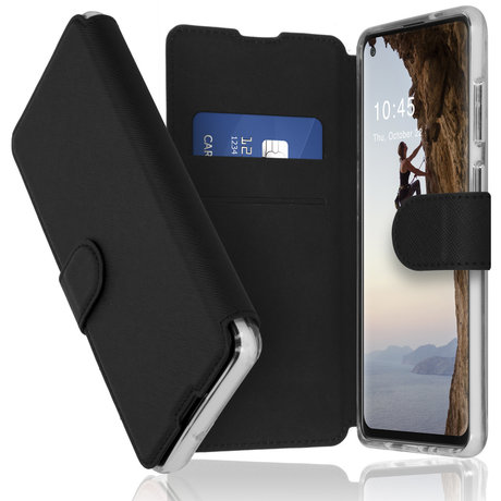 Accezz Xtreme Wallet Booktype Samsung Galaxy A21s - Zwart (D)