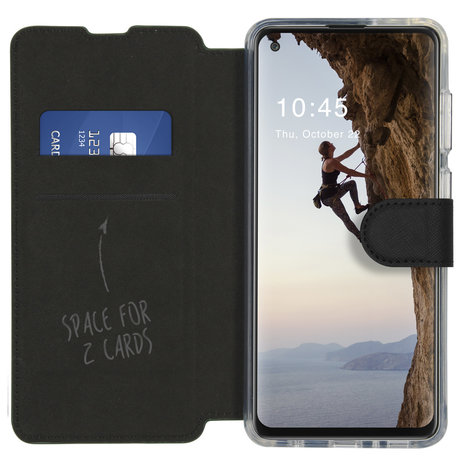 Accezz Xtreme Wallet Booktype Samsung Galaxy A21s - Zwart (D)