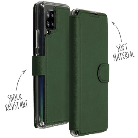 Accezz Xtreme Wallet Booktype Samsung Galaxy A42 - Donkergroen (D)