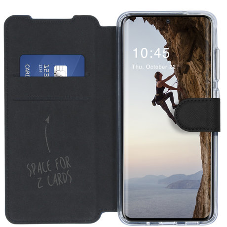 Accezz Xtreme Wallet Booktype Samsung Galaxy S20 - Zwart (D)