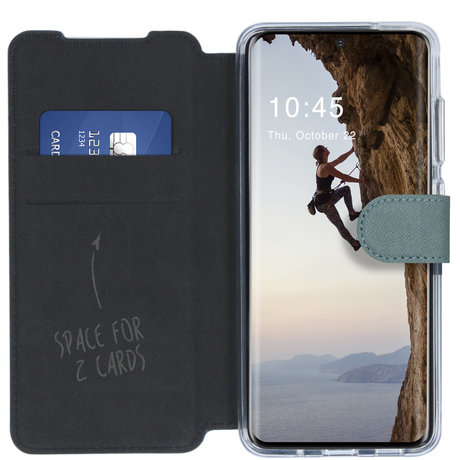 Accezz Xtreme Wallet Booktype Samsung Galaxy S20 - Lichtblauw (D)
