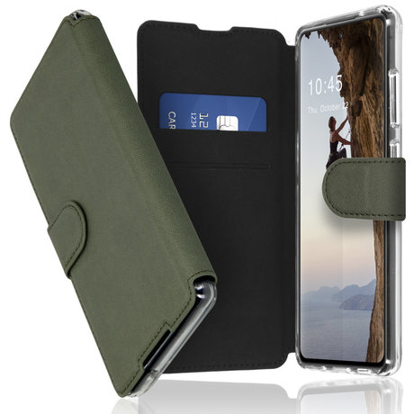 Accezz Xtreme Wallet Booktype Samsung Galaxy S20 FE - Lichtgroen (D)