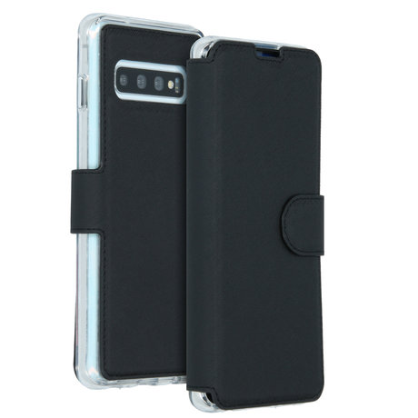 Accezz Xtreme Wallet Booktype Samsung Galaxy S10 - Zwart (D)