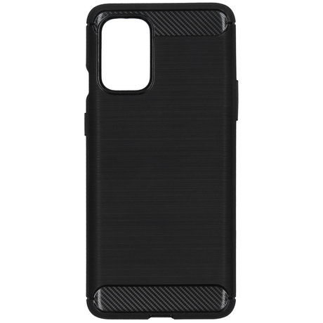 Brushed Backcover OnePlus 8T - Zwart (D)