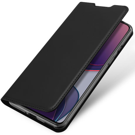 Dux Ducis Slim Softcase Booktype OnePlus 8T - Zwart (D)