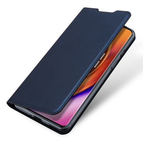 Dux Ducis Slim Softcase Booktype OnePlus 8 Pro - Donkerblauw (D)