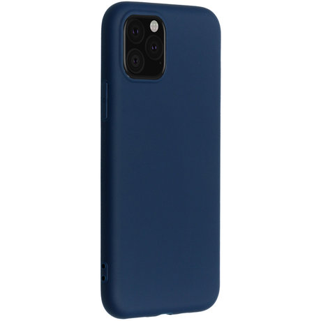 Color Backcover iPhone 11 Pro - Donkerblauw (D)