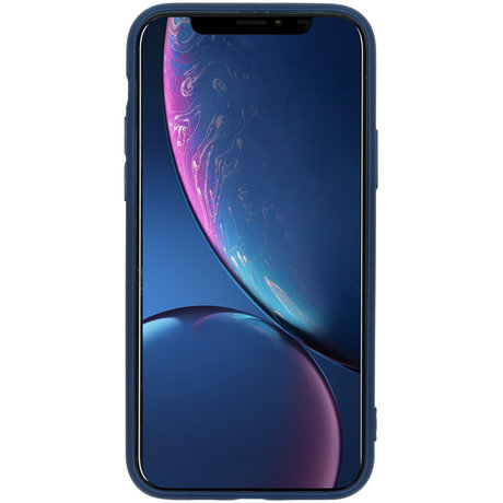 Color Backcover iPhone 11 Pro - Donkerblauw (D)