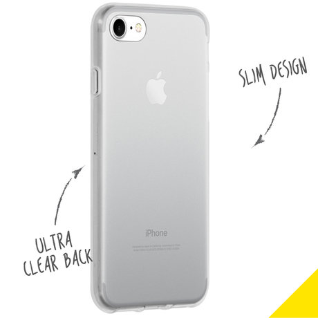 Accezz Clear Backcover iPhone SE (2020) / 8 / 7 / 6(s) (D)