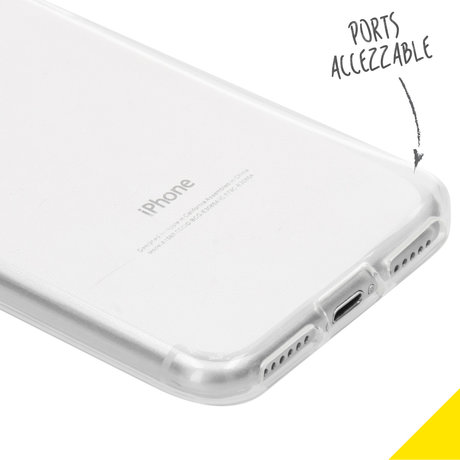 Accezz Clear Backcover iPhone SE (2020) / 8 / 7 / 6(s) (D)