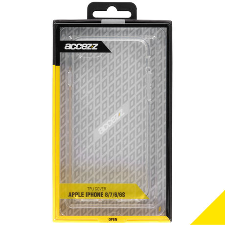 Accezz Clear Backcover iPhone SE (2020) / 8 / 7 / 6(s) (D)