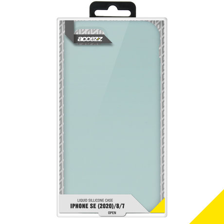 Accezz Liquid Silicone Backcover iPhone SE (2020) / 8 / 7 (D)
