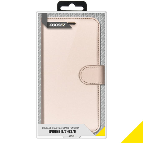 Accezz Wallet Softcase Booktype iPhone SE (2020) / 8 / 7 / 6(s) (D)