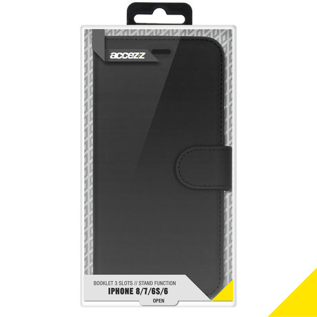 Accezz Wallet Softcase Booktype iPhone SE (2020) / 8 / 7 / 6(s) (D)
