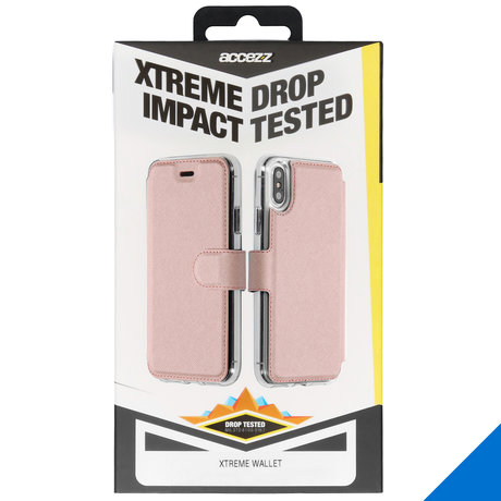 Accezz Xtreme Wallet Booktype iPhone 11 - Rosé Goud (D)