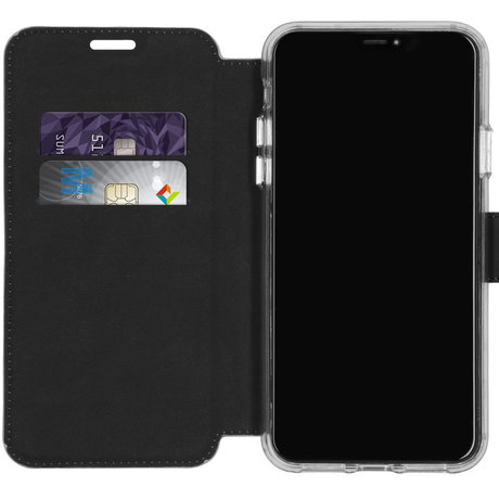 Accezz Xtreme Wallet Booktype iPhone 11 Pro Max - Zwart (D)