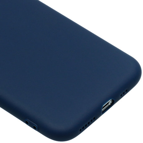 Color Backcover iPhone 11 Pro - Donkerblauw (D)