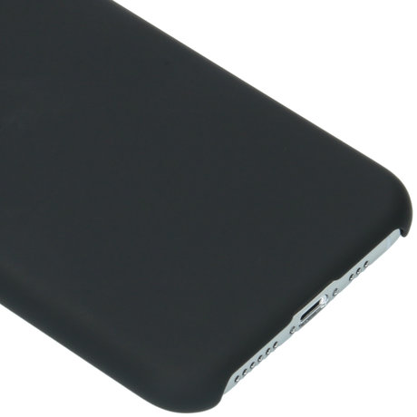 Effen Backcover iPhone 11 Pro - Zwart (D)