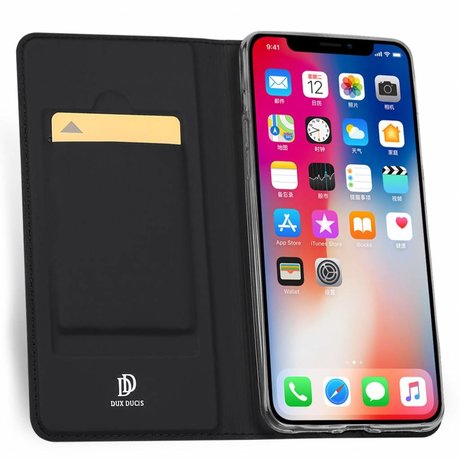 Dux Ducis Slim Softcase Booktype iPhone X / Xs (D)