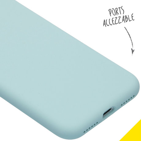 Accezz Liquid Silicone Backcover iPhone SE (2020) / 8 / 7 (D)