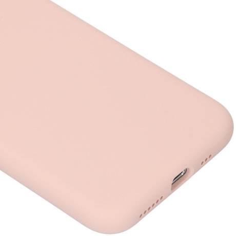 Accezz Liquid Silicone Backcover iPhone 11 Pro - Roze (D)
