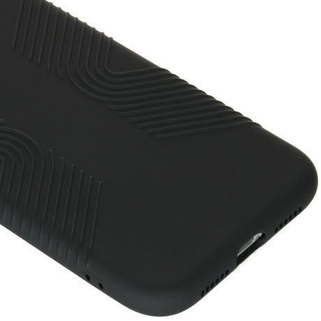 Accezz Impact Grip Backcover iPhone 11 - Zwart (D)