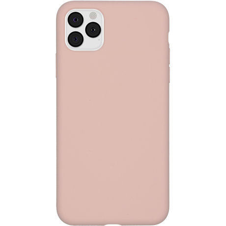 Accezz Liquid Silicone Backcover iPhone 11 Pro Max - Roze (D)