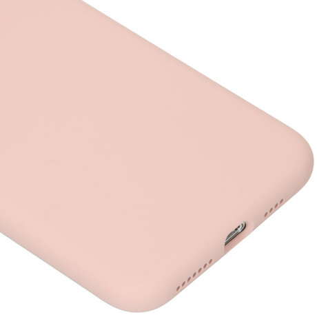 Accezz Liquid Silicone Backcover iPhone 11 Pro Max - Roze (D)