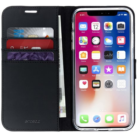 Accezz Wallet Softcase Booktype iPhone Xs Max (D)
