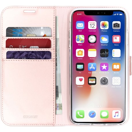 Accezz Wallet Softcase Booktype iPhone Xs Max (D)