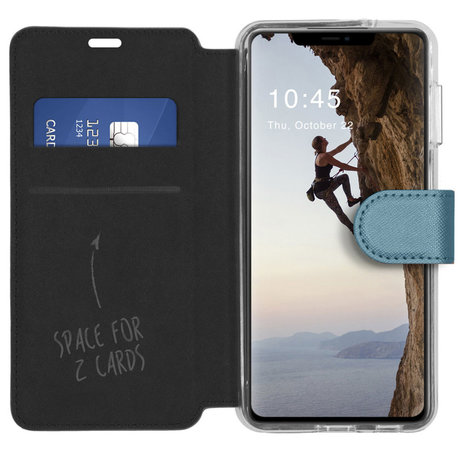 Accezz Xtreme Wallet Booktype iPhone 13 - Lichtblauw (D)
