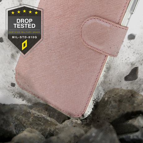 Accezz Xtreme Wallet Booktype iPhone 13 Pro - Rosé Goud (D)
