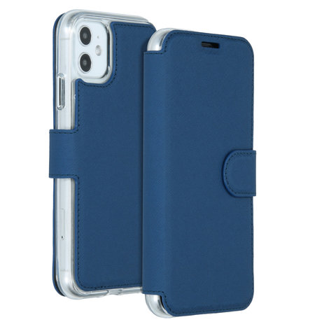 Accezz Xtreme Wallet Booktype iPhone 11 - Blauw (D)
