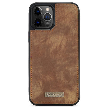CaseMe Luxe Lederen 2 in 1 Portemonnee Booktype iPhone 12 (Pro) (D)