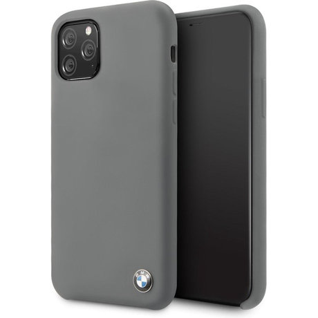 BMW Silicone Backcover iPhone 11 Pro Max - Grijs (D)