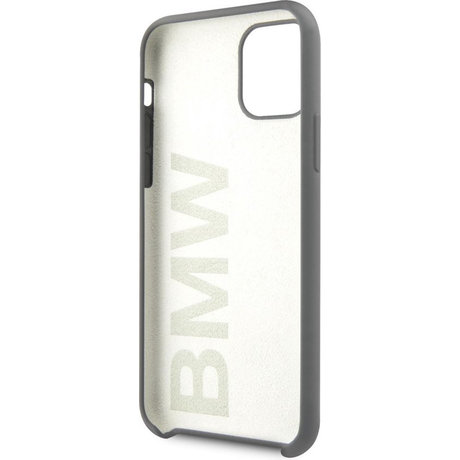BMW Silicone Backcover iPhone 11 Pro Max - Grijs (D)