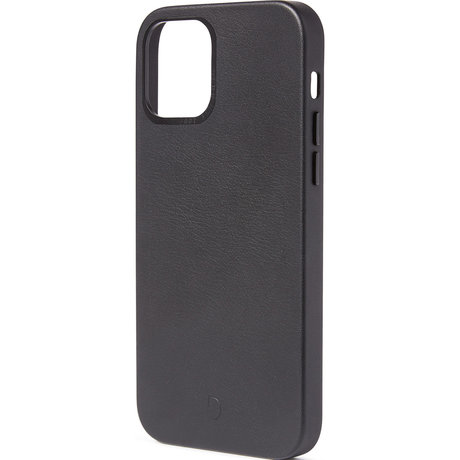 Decoded Leather Backcover MagSafe iPhone 12 Mini - Zwart (D)