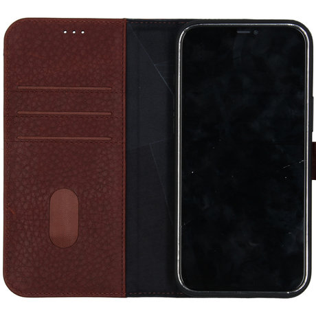 Decoded 2 in 1 Leather Detachable Wallet iPhone 12 Pro Max - Bruin (D)